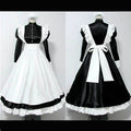 schwarzes Satinkleid CK514