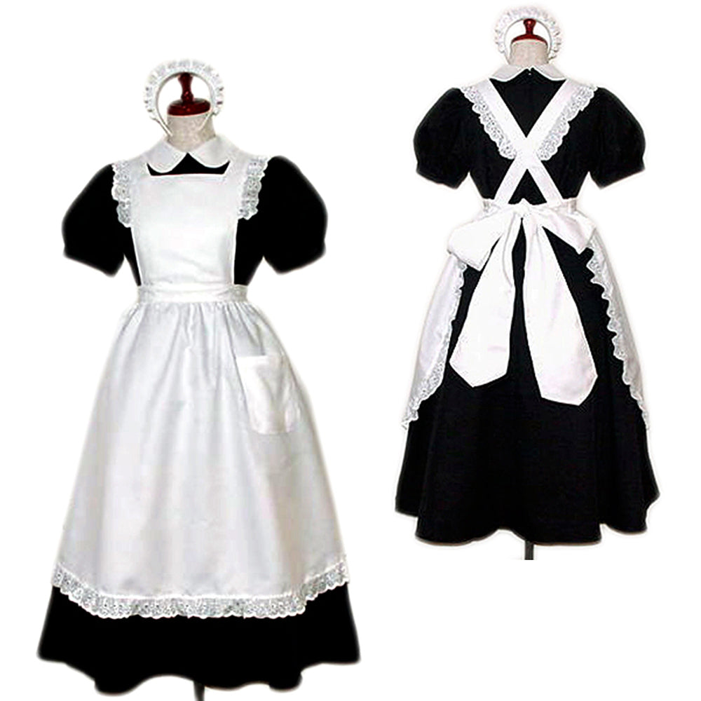 schwarzes Baumwollkleid CK816