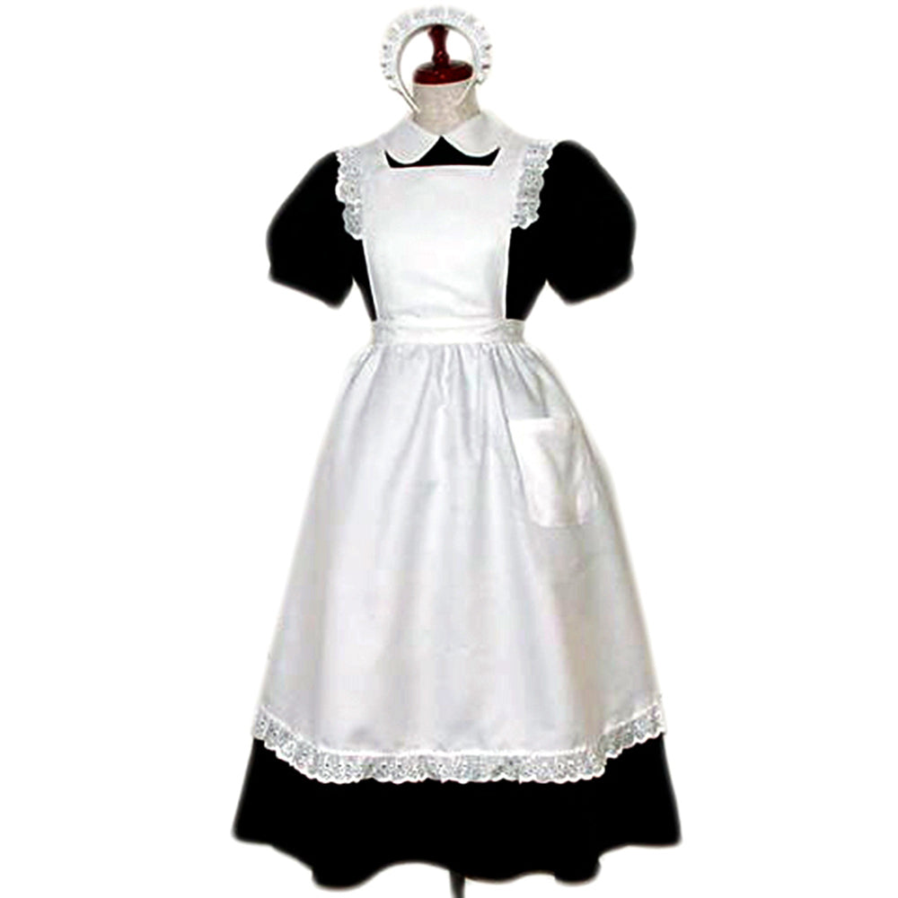 schwarzes Baumwollkleid CK816