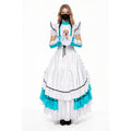 weißes dünnes PVC-Kleid CK930