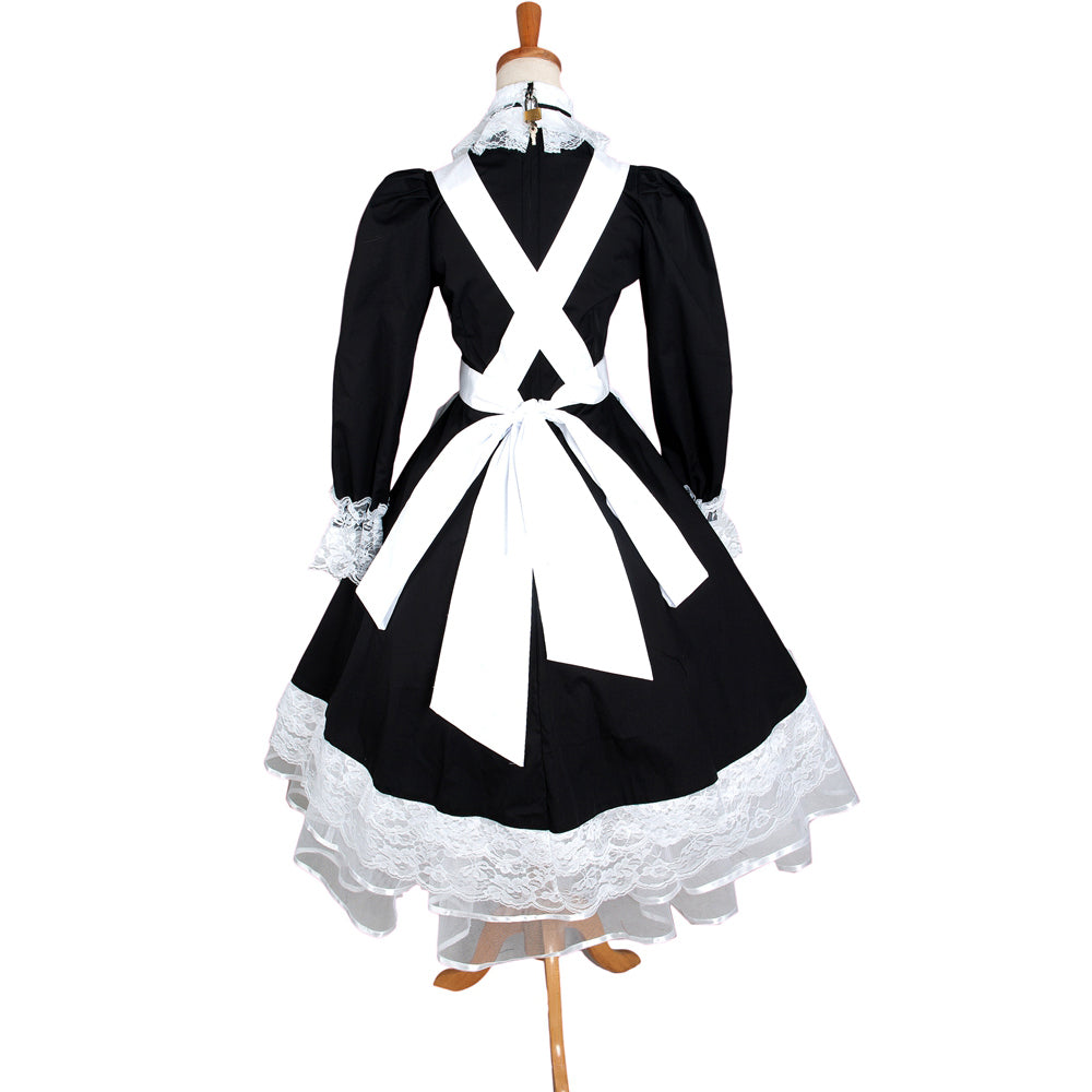 black cotton dress G1233