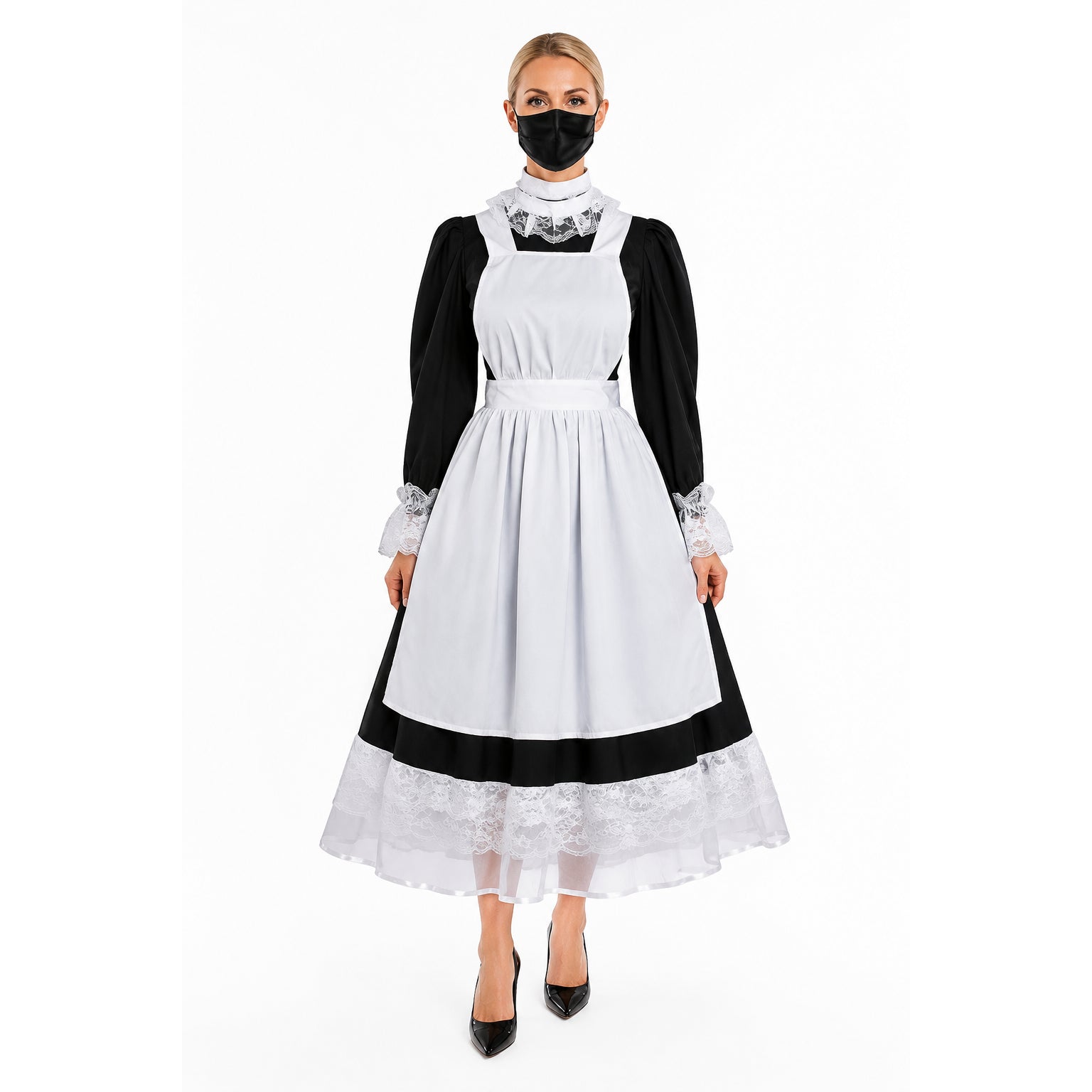 black cotton dress G1233