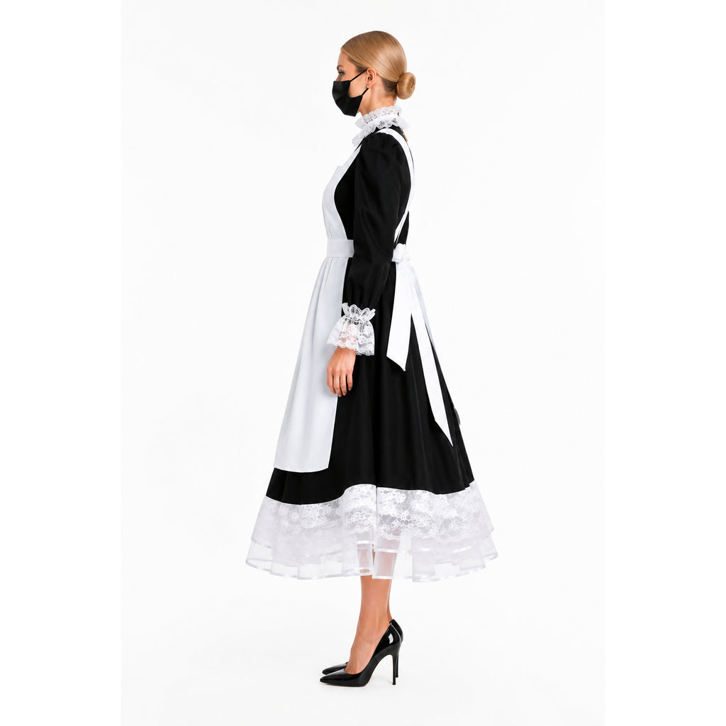 black cotton dress G1233