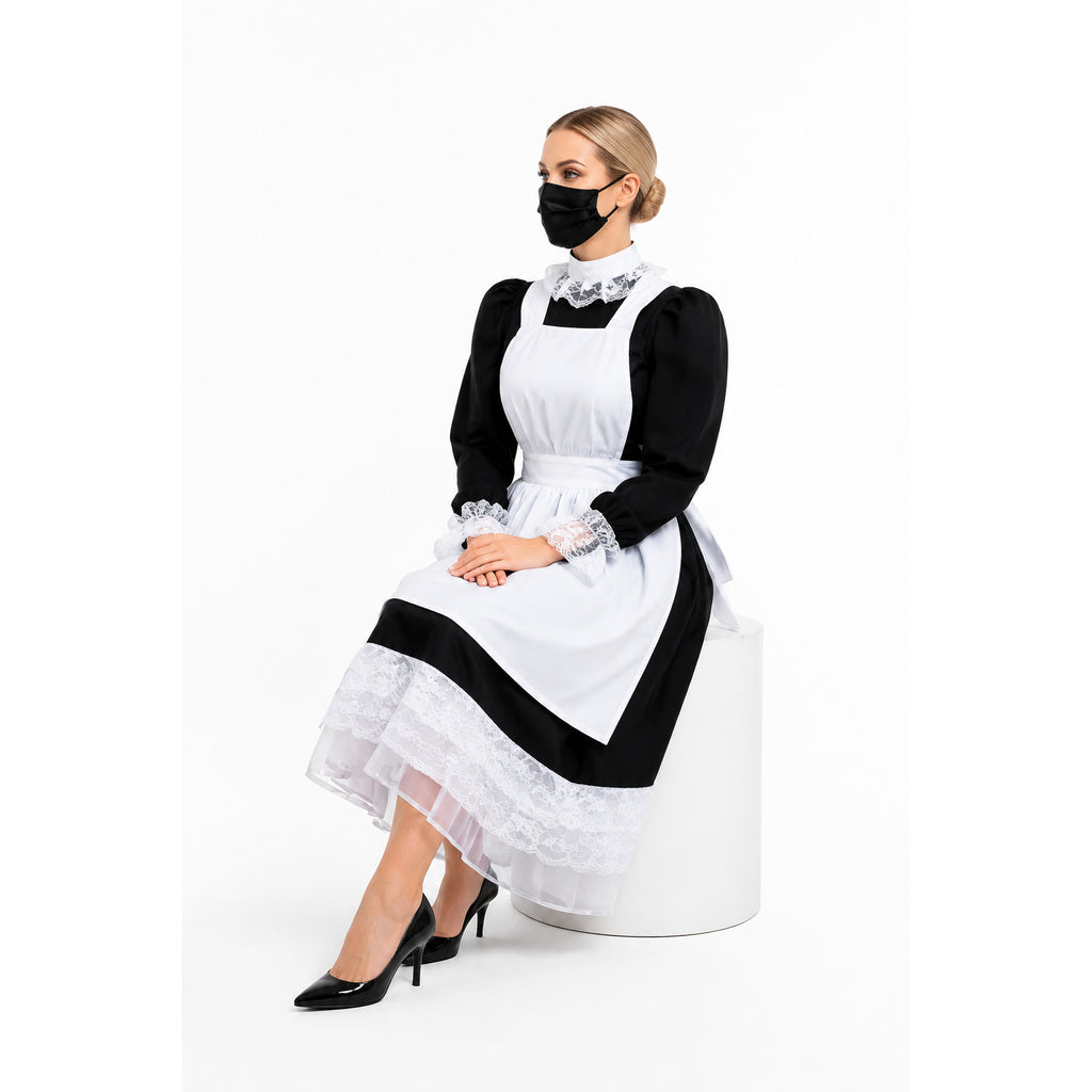 black cotton dress G1233