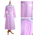 pink cotton dress G1369