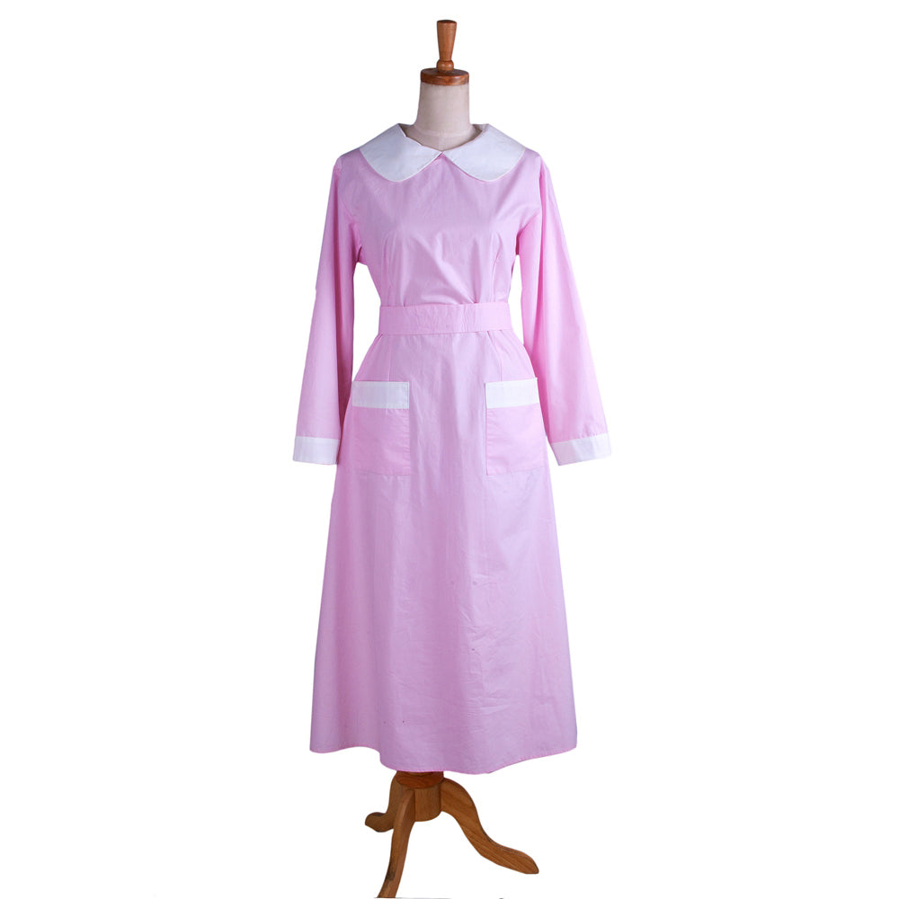 pink cotton dress G1369