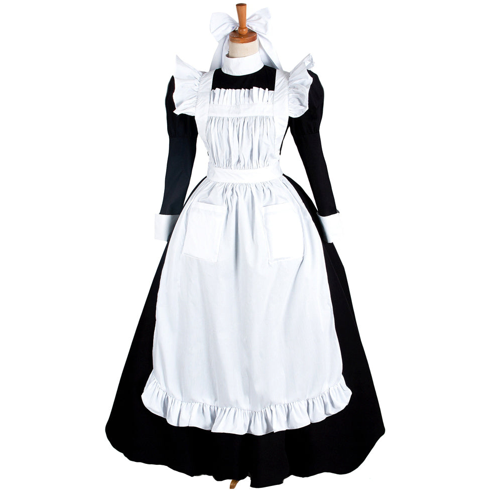 black cotton dress G1410