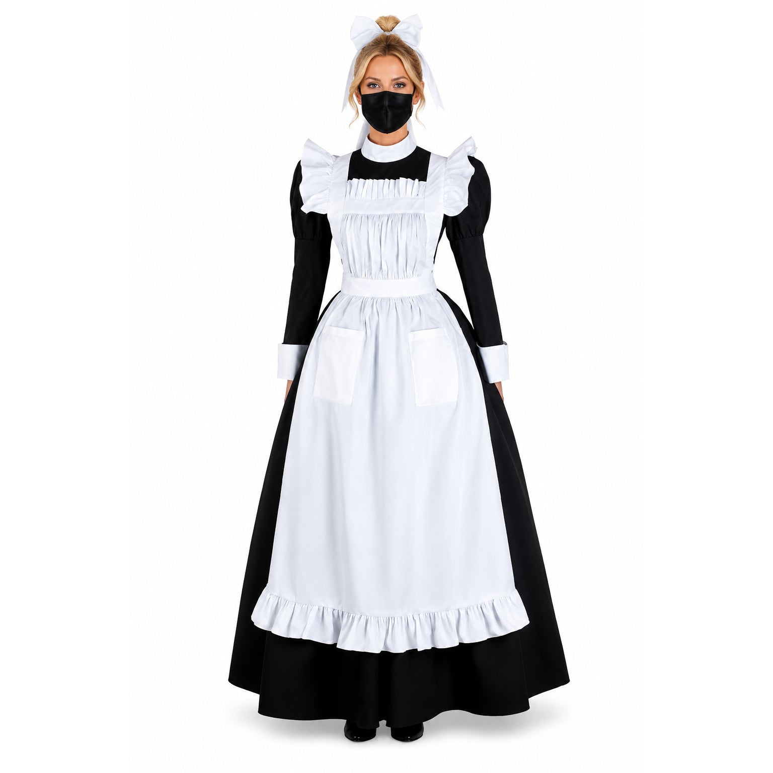 black cotton dress G1410