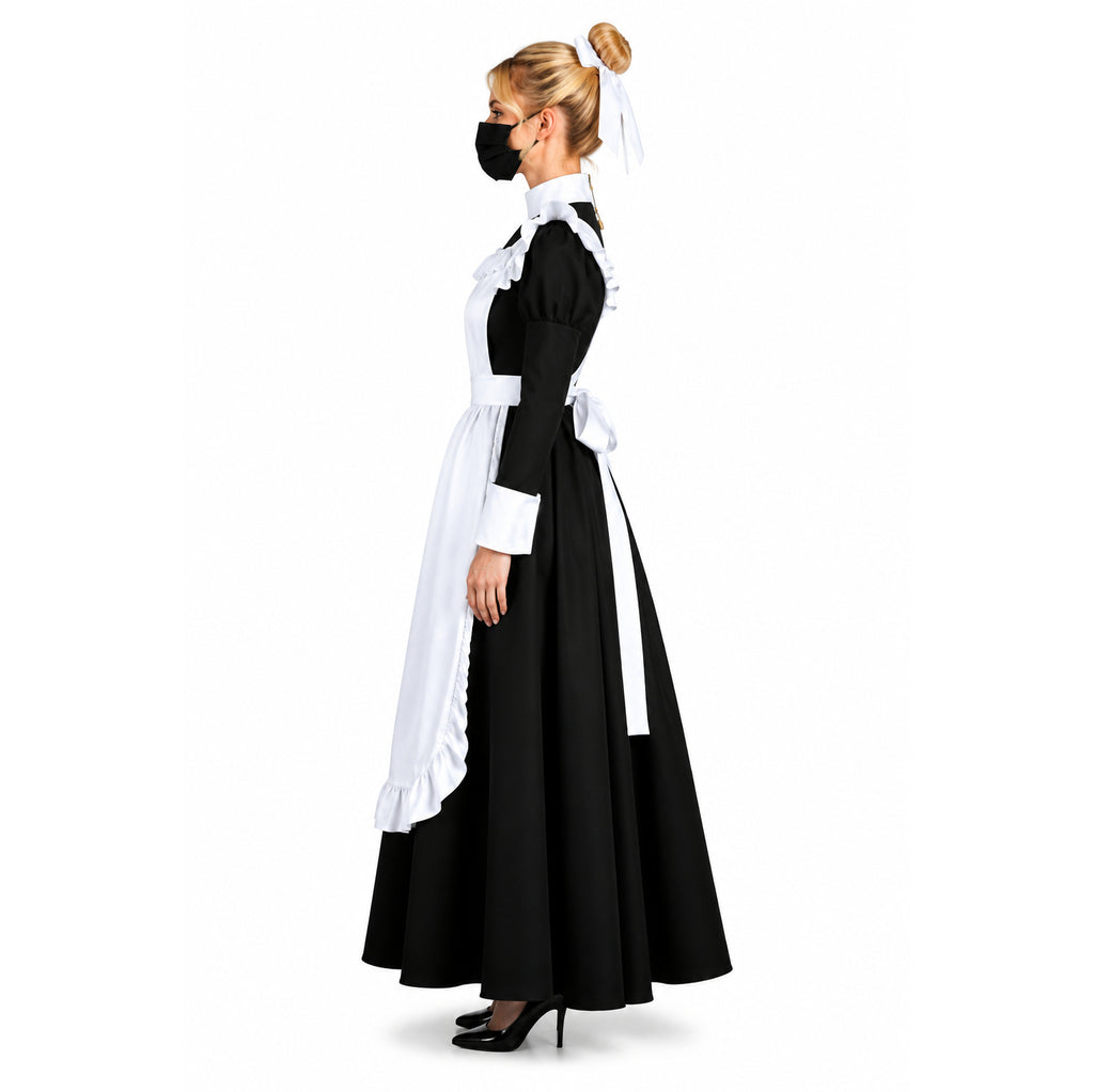 black cotton dress G1410