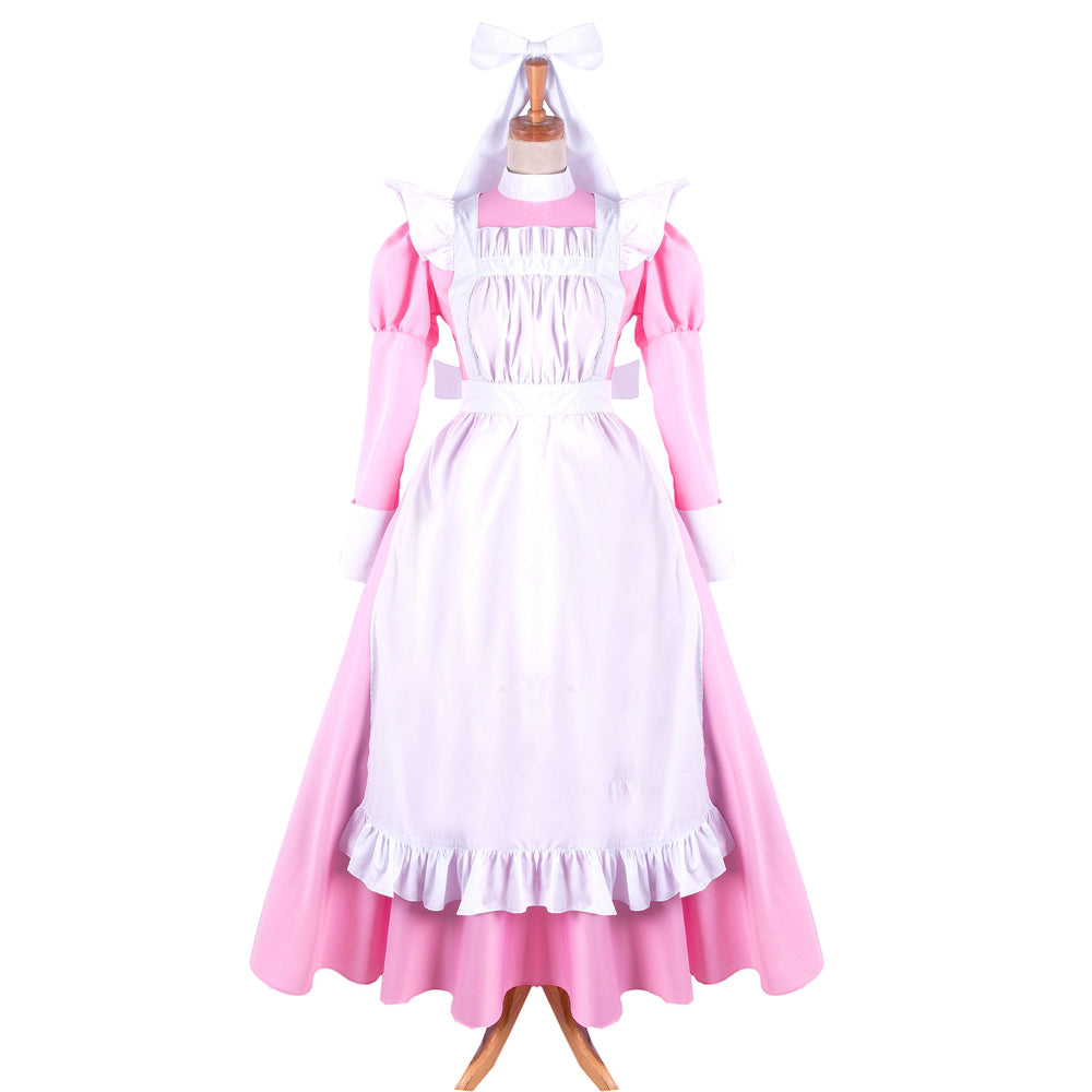 pink cotton dress G1411