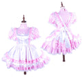 pink cotton dress G1490