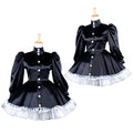 black satin dress G1584