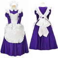 Lila Baumwollkleid G1616