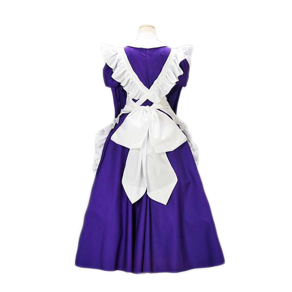 Lila Baumwollkleid G1616