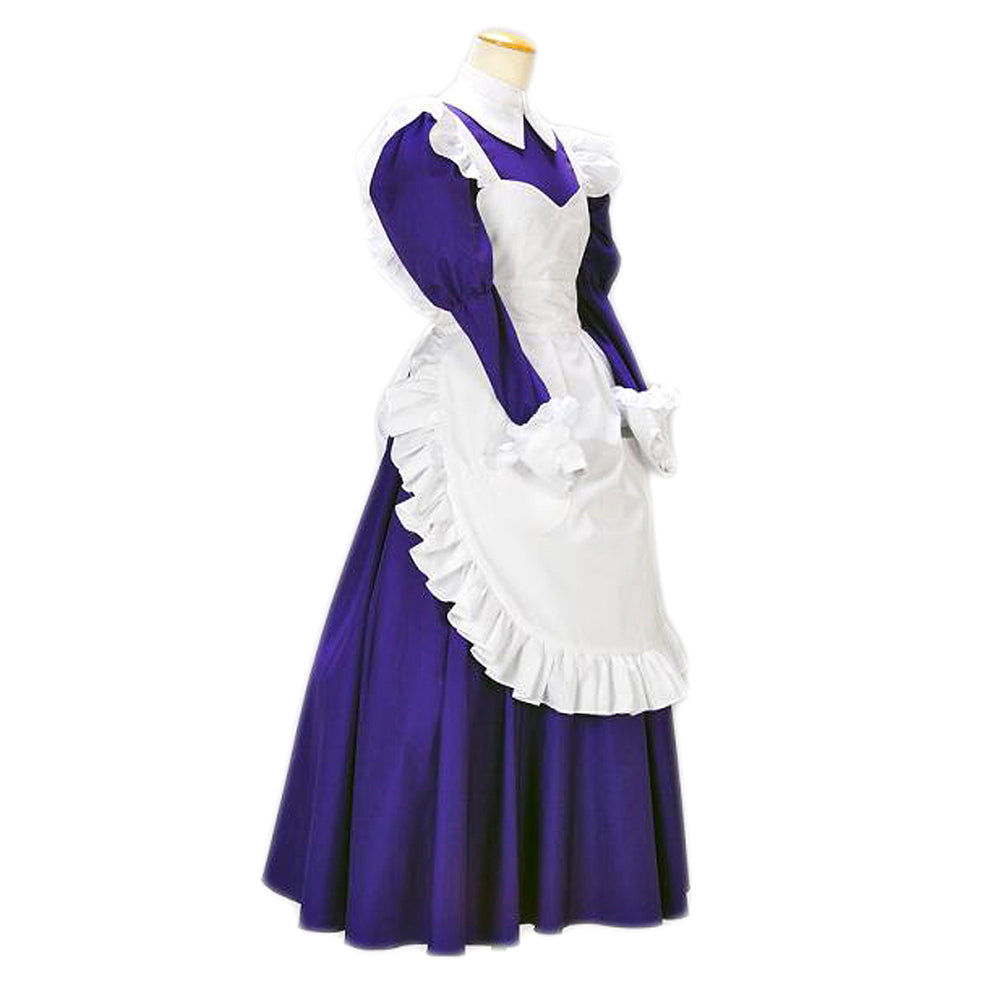 Lila Baumwollkleid G1616