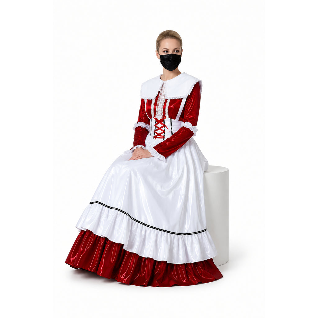red thin pvc dress G1634