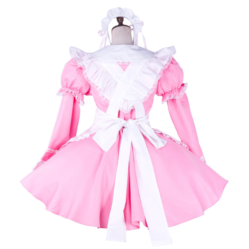 pink cotton dress G1746