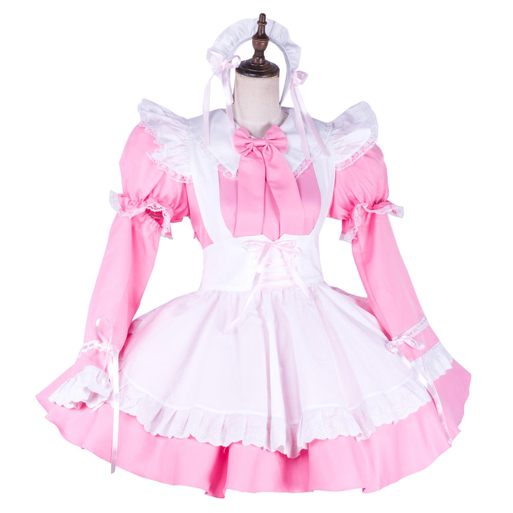pink cotton dress G1746