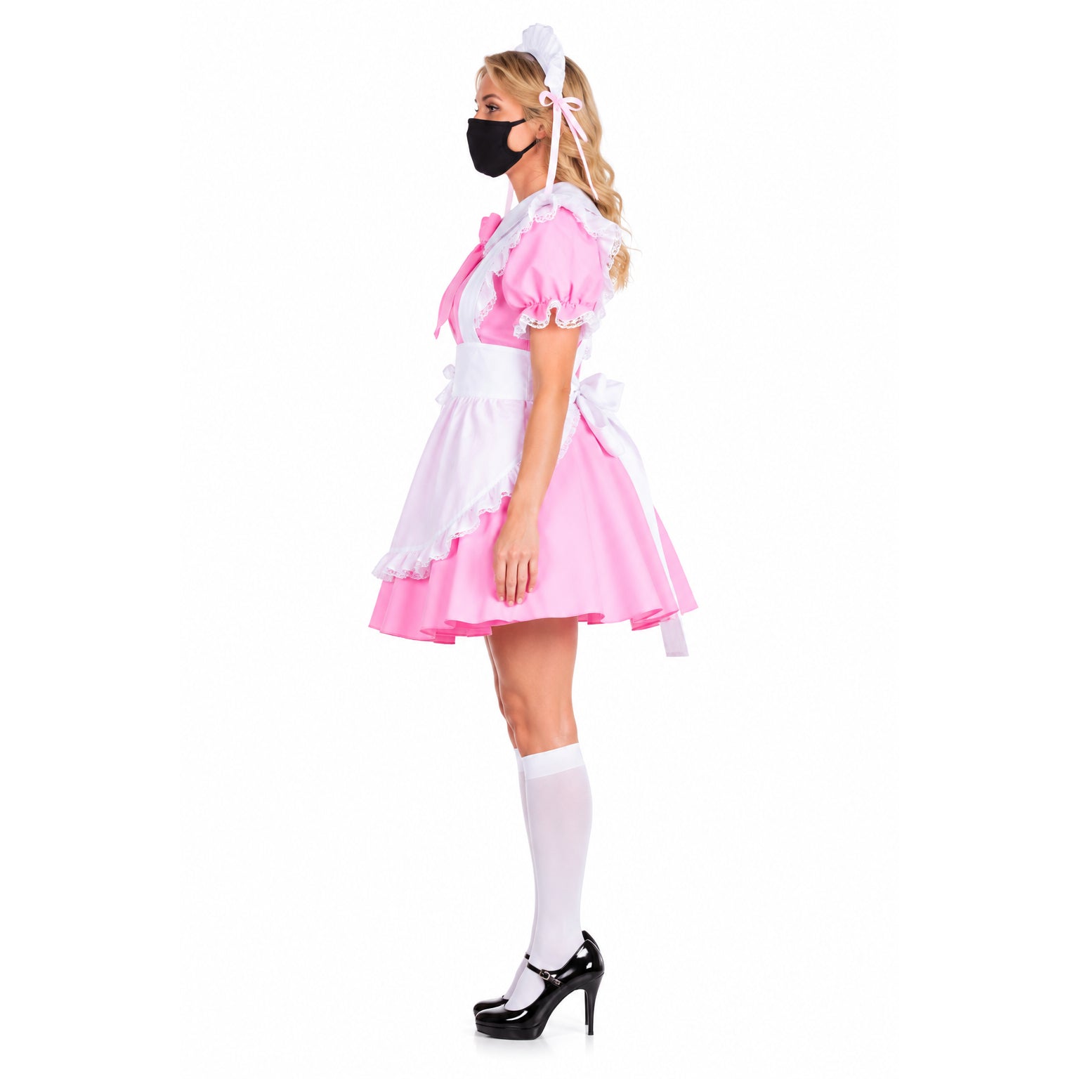 pink cotton dress G1747