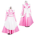 pink thin pvc dress G1801