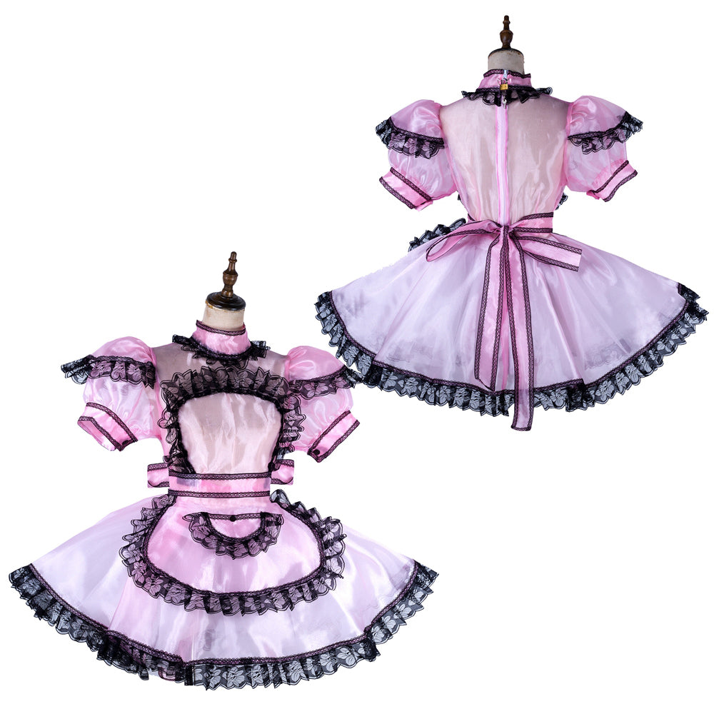 pink organza dress G2015