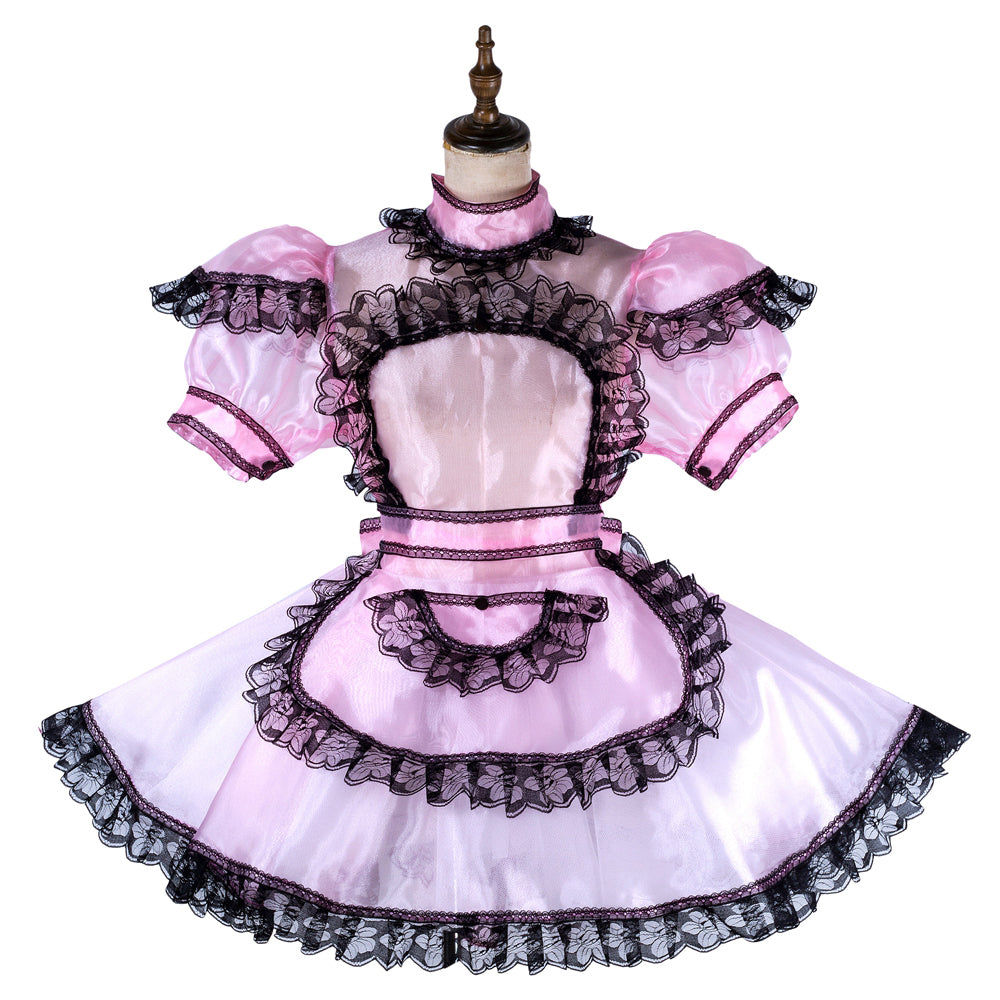 pink organza dress G2015