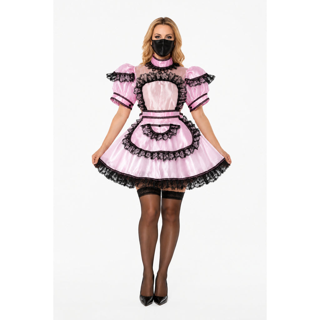 pink organza dress G2015