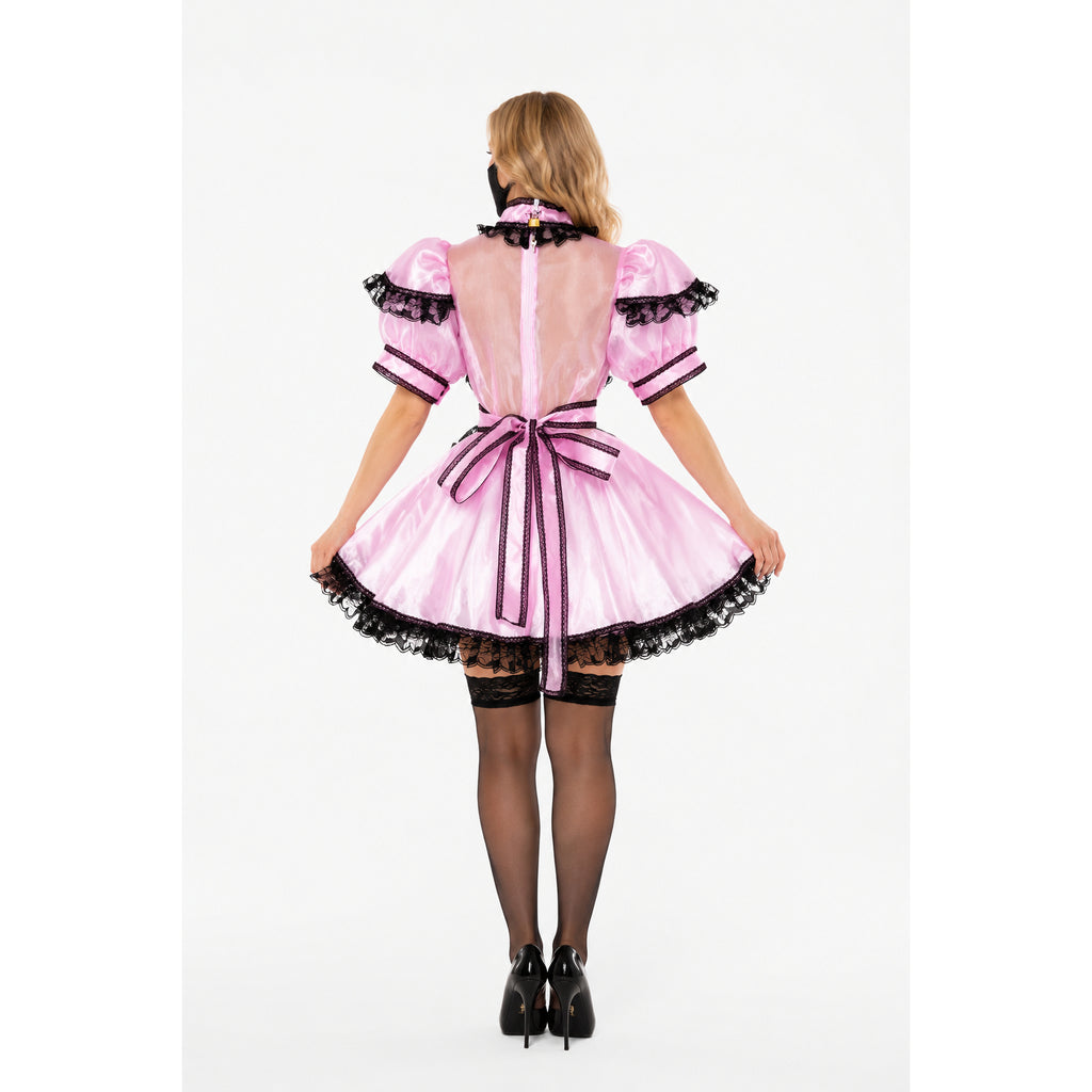 pink organza dress G2015