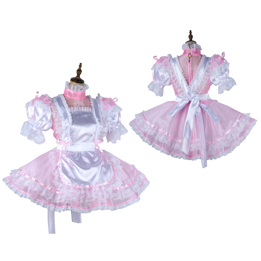 pink organza dress G2017