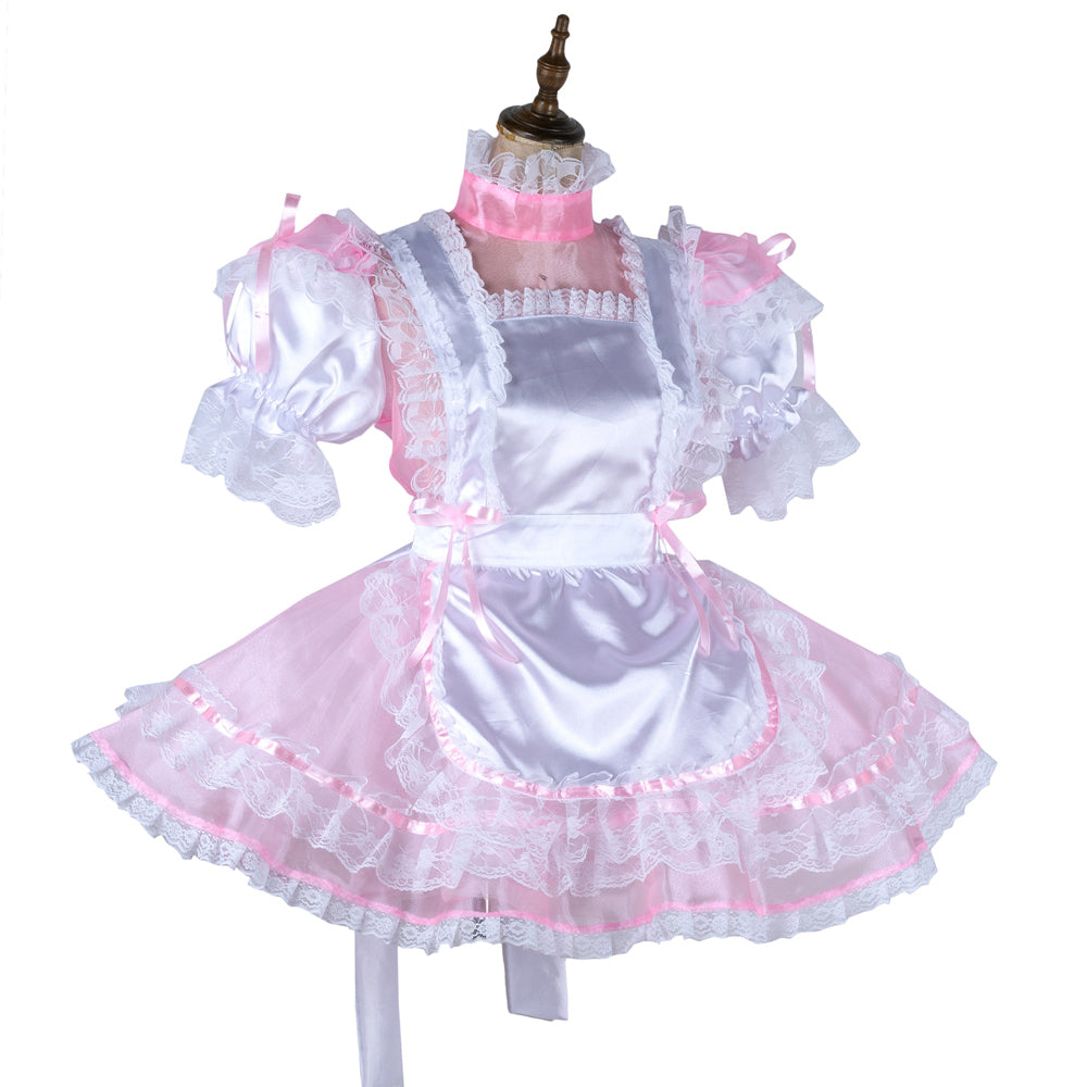pink organza dress G2017