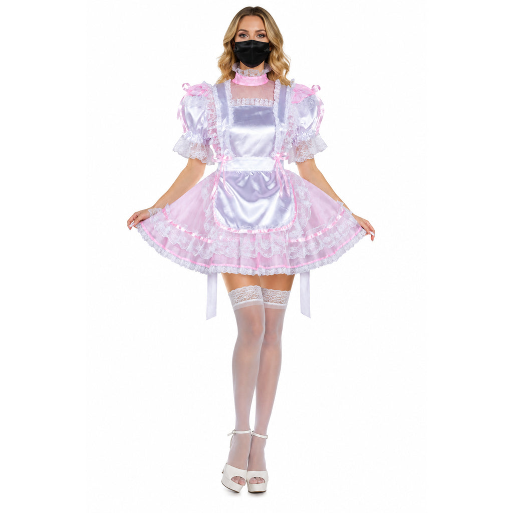 pink organza dress G2017
