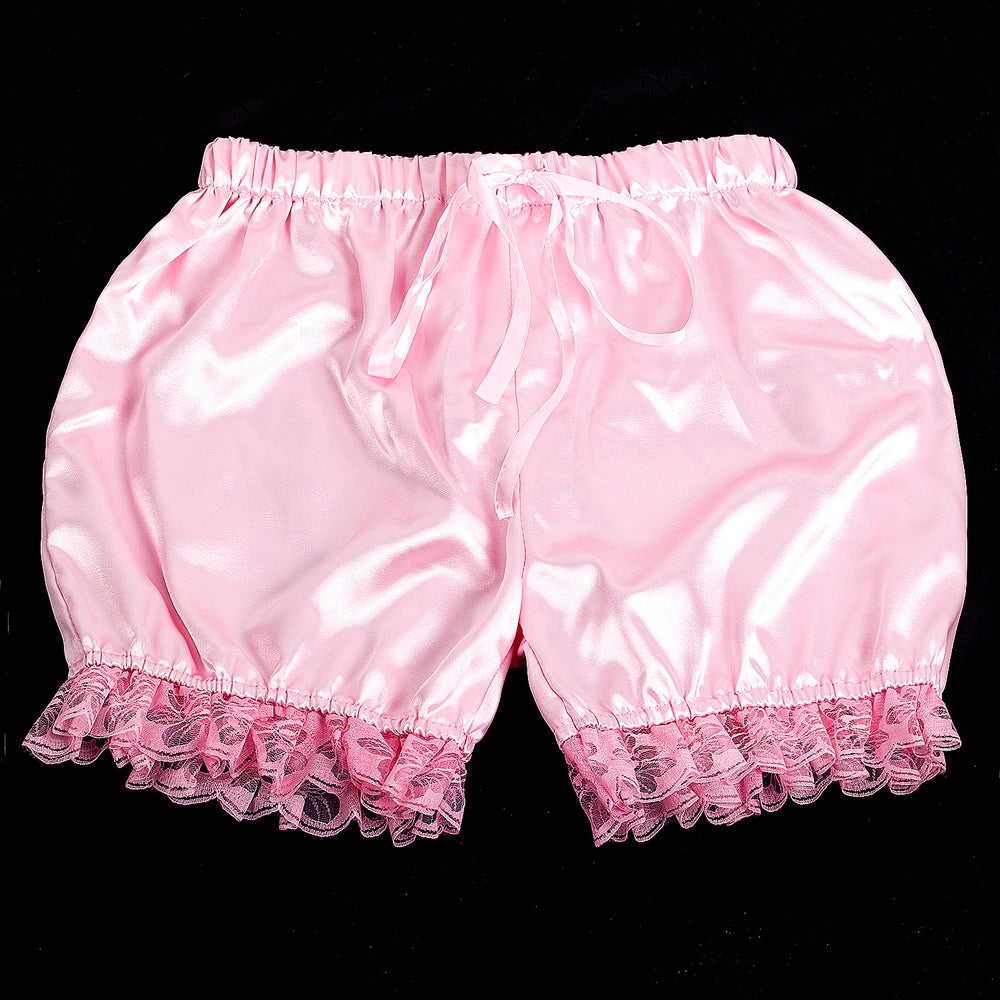 pink satin panties G2057