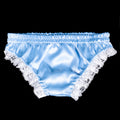 baby blue satin panties G2061