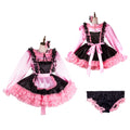 pink satin dress G2121