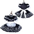 black satin dress G2123