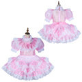 pink organza dress G2153