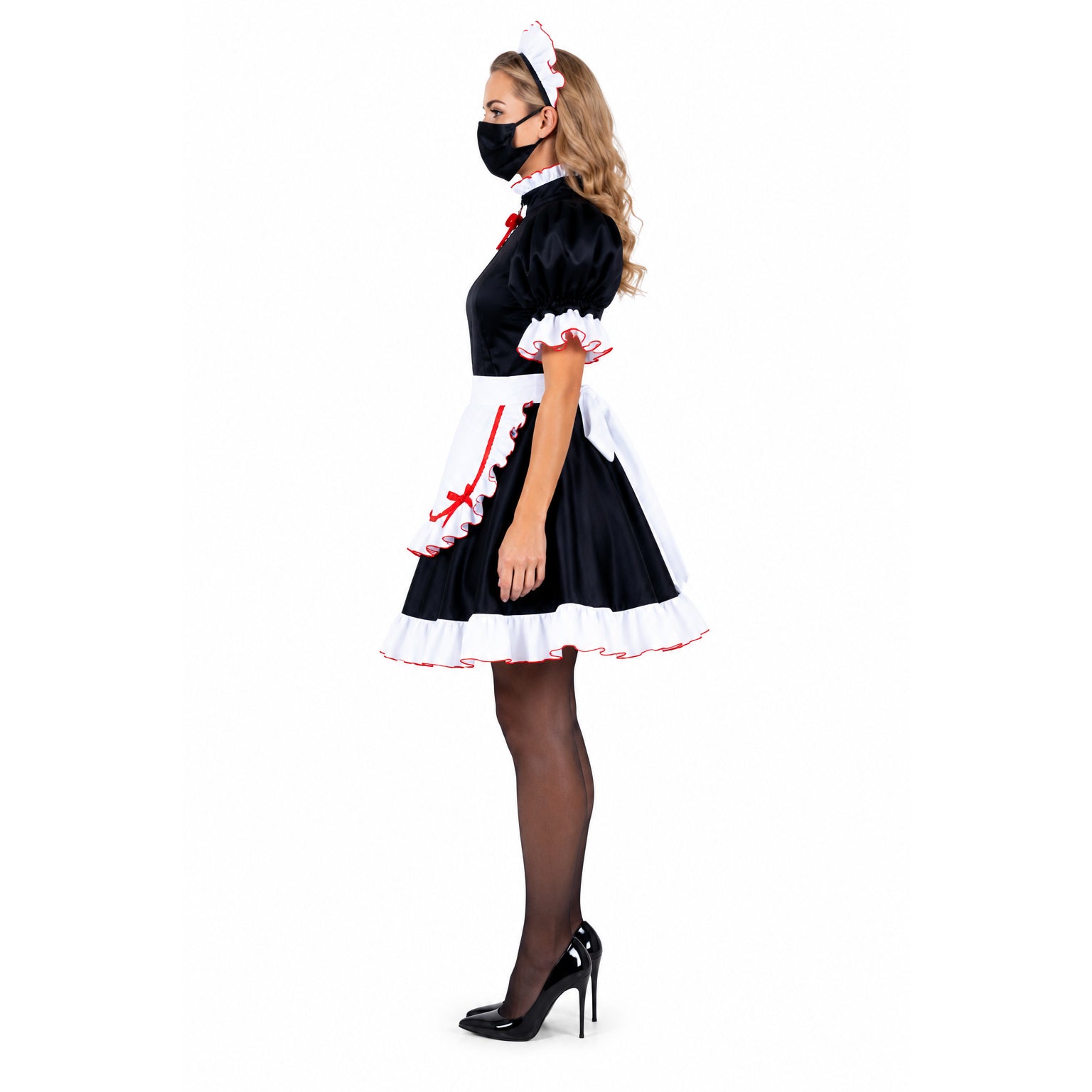 black cotton dress G2154