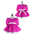 hot pink heavy pvc dress G2160