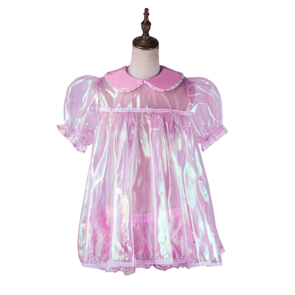 pink organza dress G2172