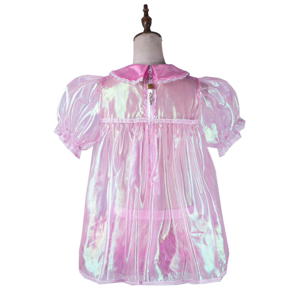 pink organza dress G2172