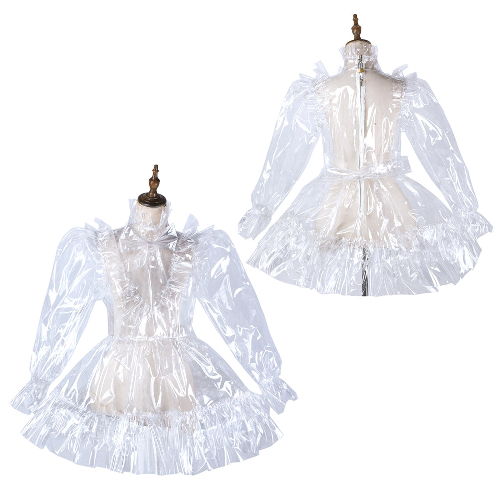 white clear pvc G2179