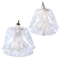 white clear pvc G2179