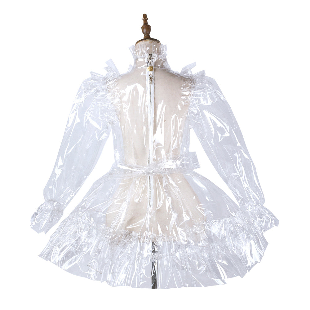 white clear pvc G2179