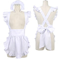white cotton apron G2188