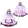 pink satin dress G2197