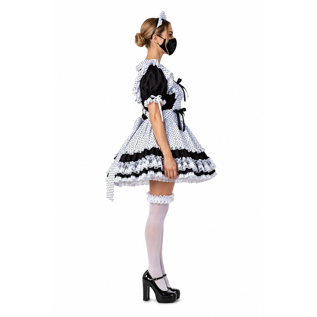 black satin dress G2204