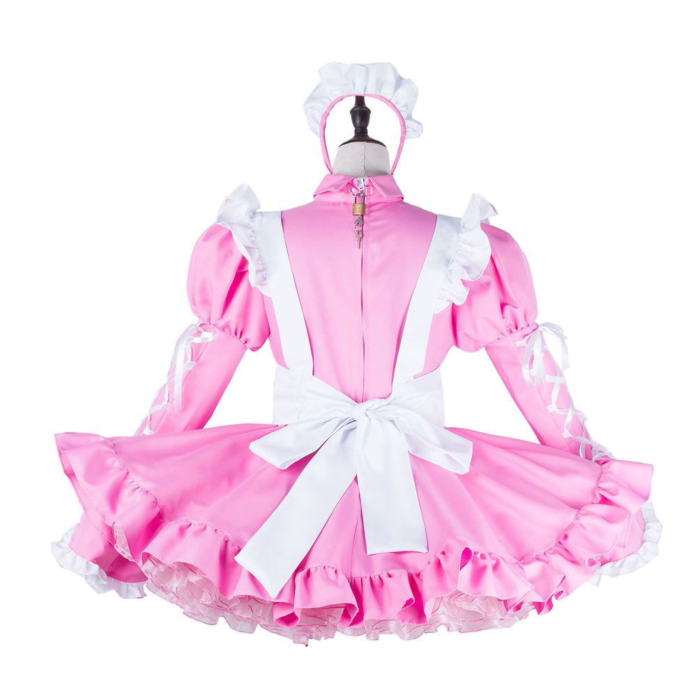 pink cotton dress G2228