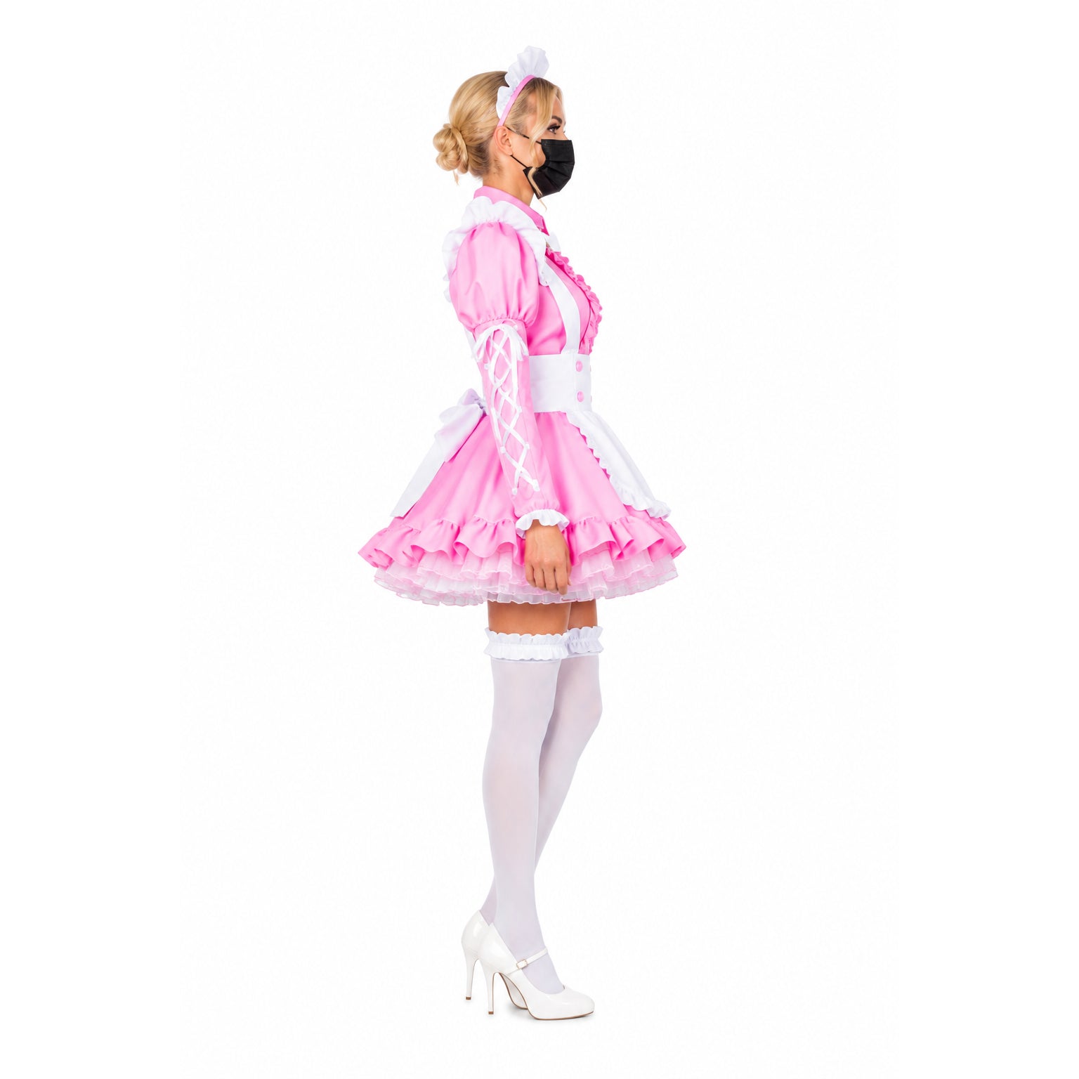 pink cotton dress G2228