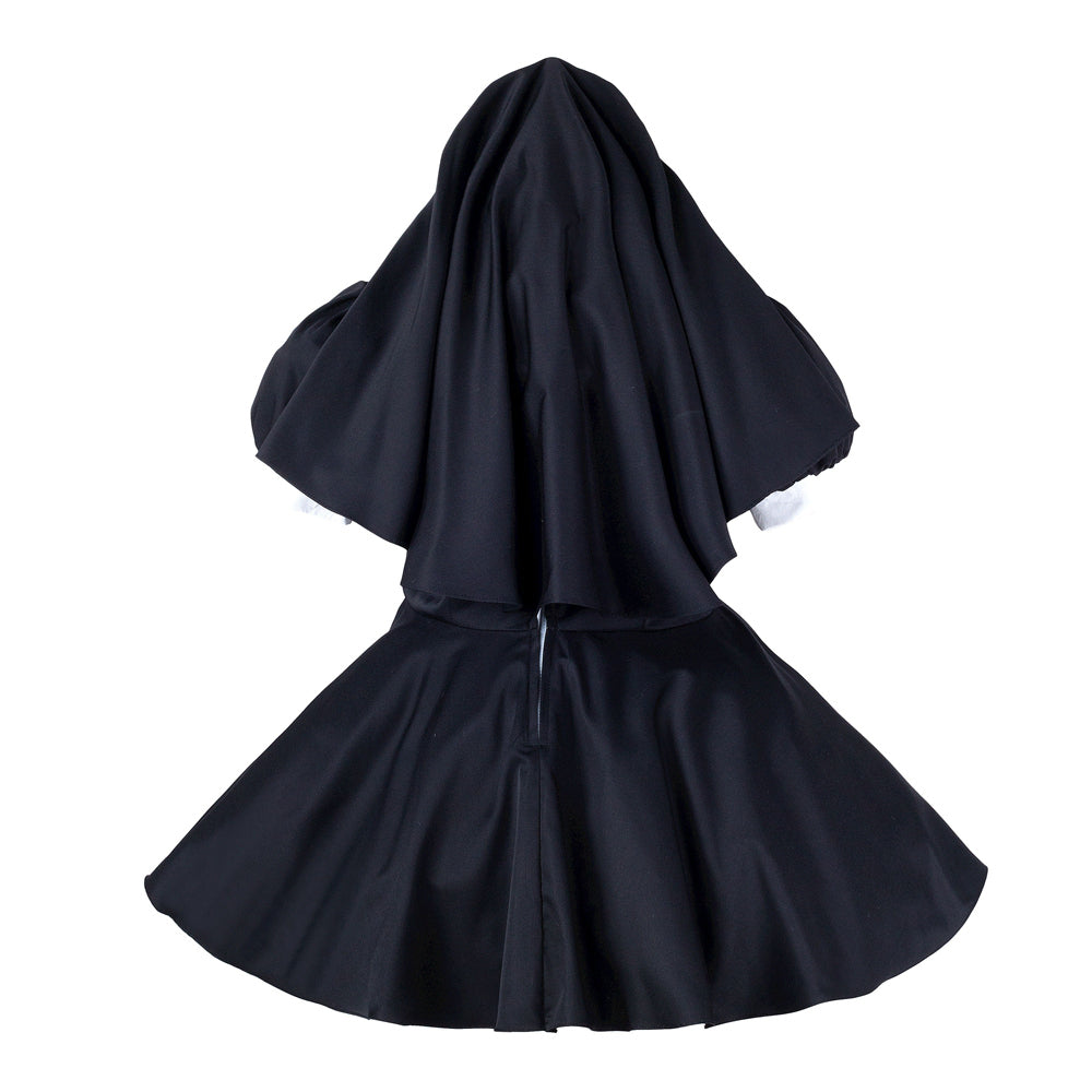 black cotton dress G2236