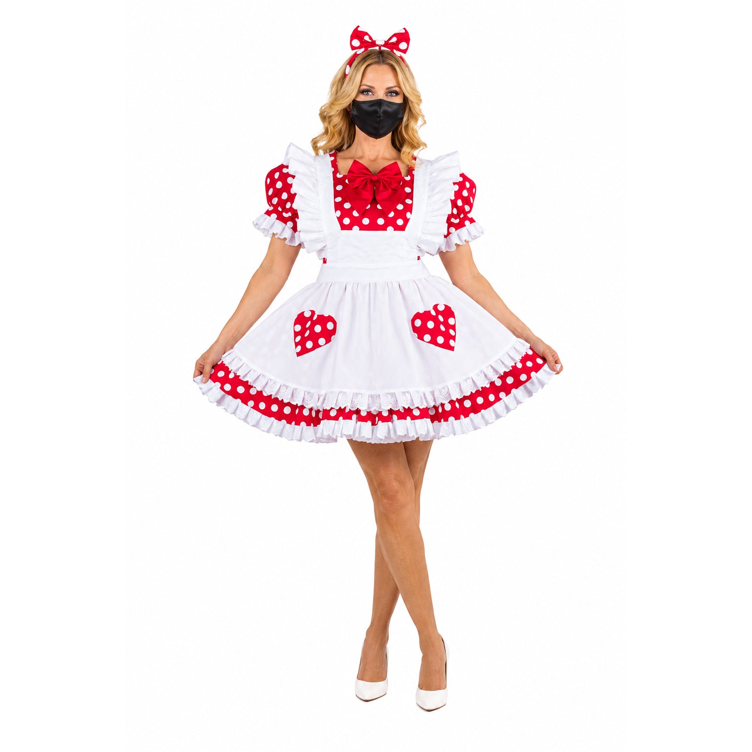 red cotton dress G2240
